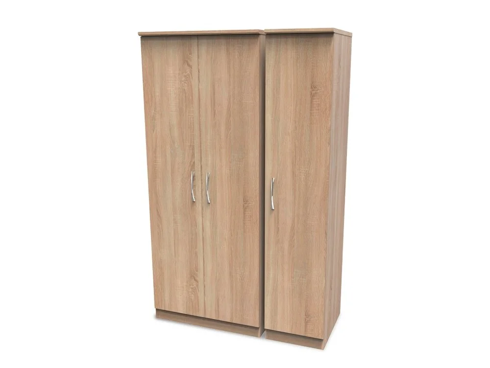 Welcome Welcome Avon 3 Door Triple Wardrobe (Assembled)