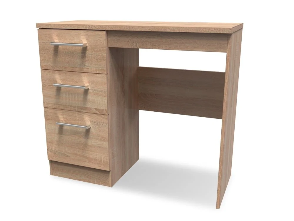 Welcome Welcome Devon Single Pedestal Dressing Table (Assembled)