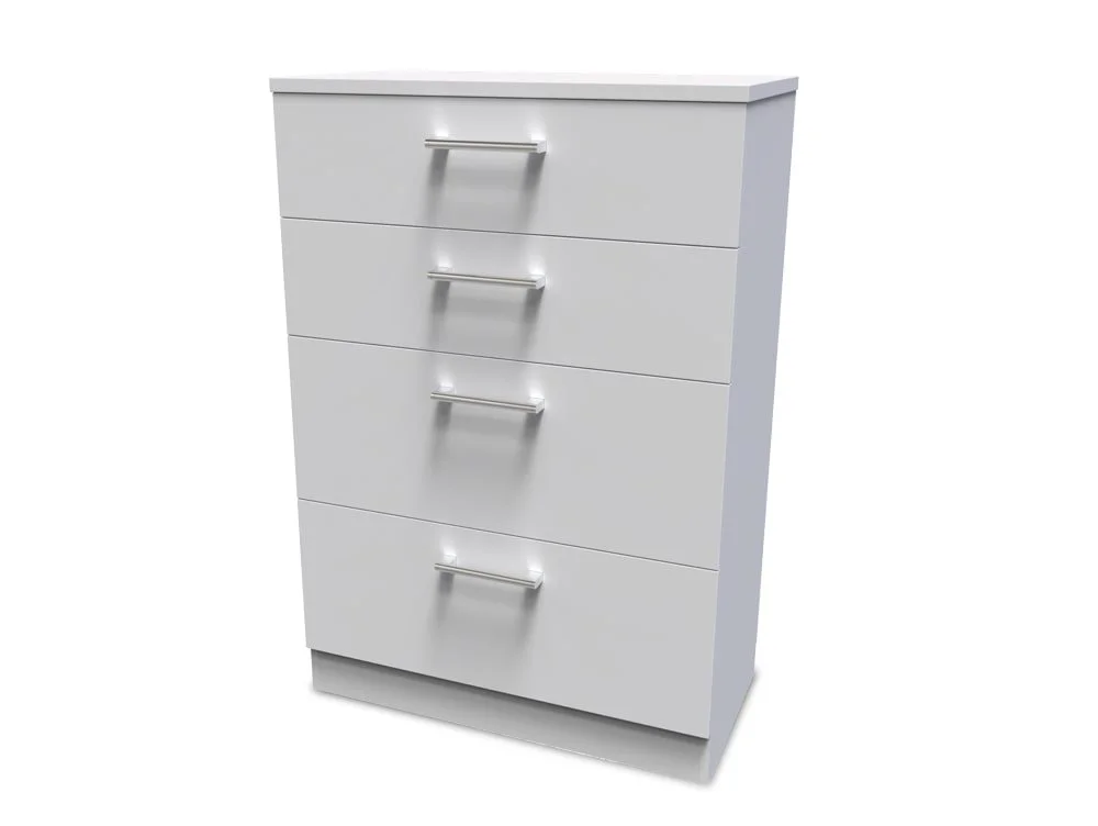 Welcome Welcome Devon 4 Drawer Deep Chest of Drawers (Assembled)