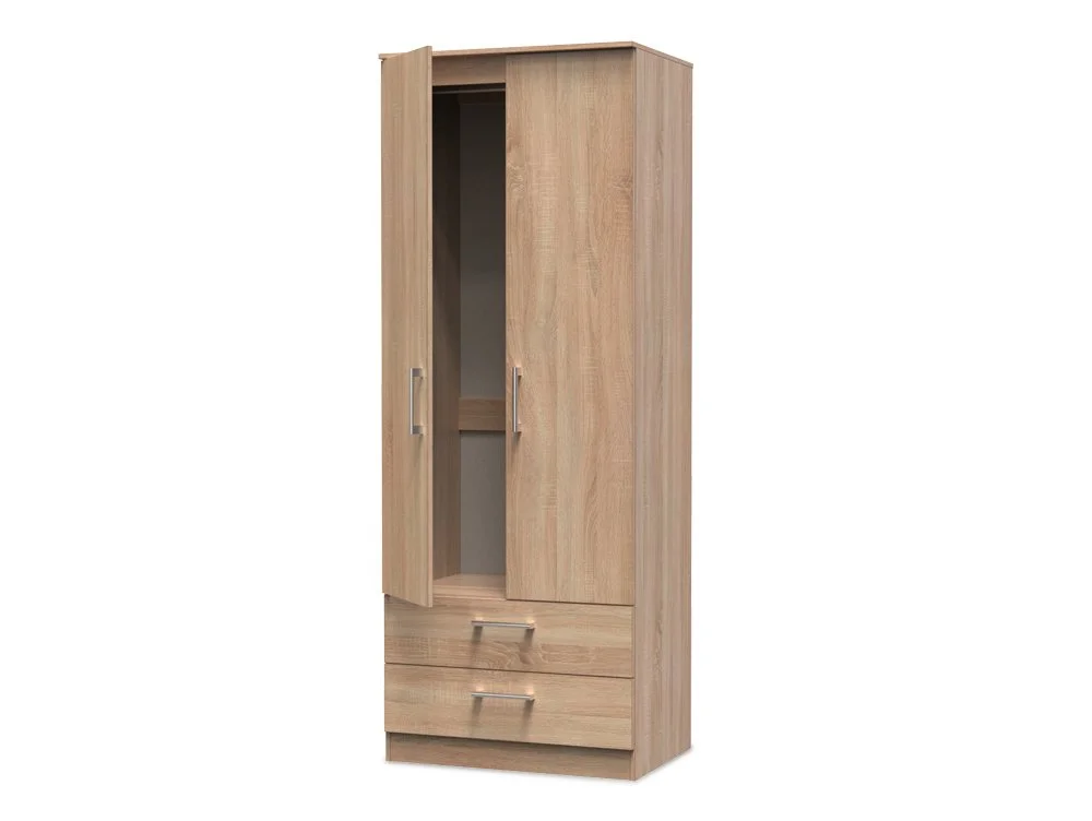 Welcome Welcome Devon 2 Door 2 Drawer Double Wardrobe (Assembled)