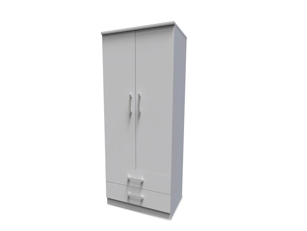 Welcome Welcome Devon 2 Door 2 Drawer Double Wardrobe (Assembled)