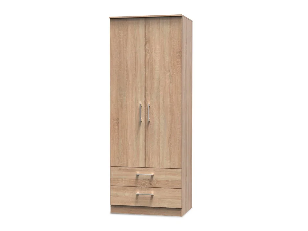 Welcome Welcome Devon 2 Door 2 Drawer Double Wardrobe (Assembled)