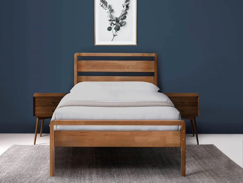 Kyoto Kyoto Skandi 3ft Single Oak Wooden Bed Frame