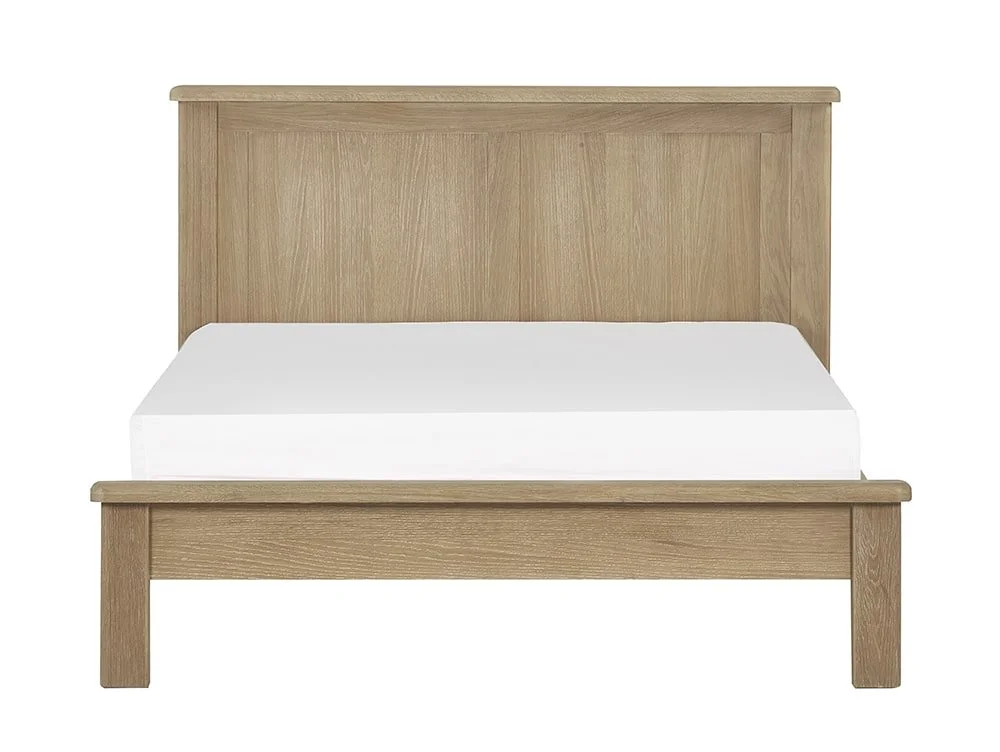 Julian Bowen Julian Bowen Memphis 4ft6 Double Limed Oak Wooden Bed Frame