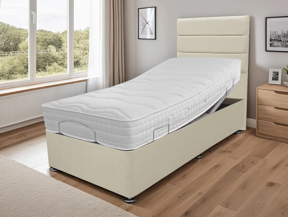 Willow & Eve Willow & Eve Latex Pocket 2000 Electric Adjustable 2ft6 Small Single Bed