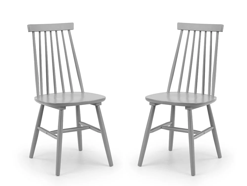 Julian Bowen Julian Bowen Alassio Grey Wooden Dining Chair