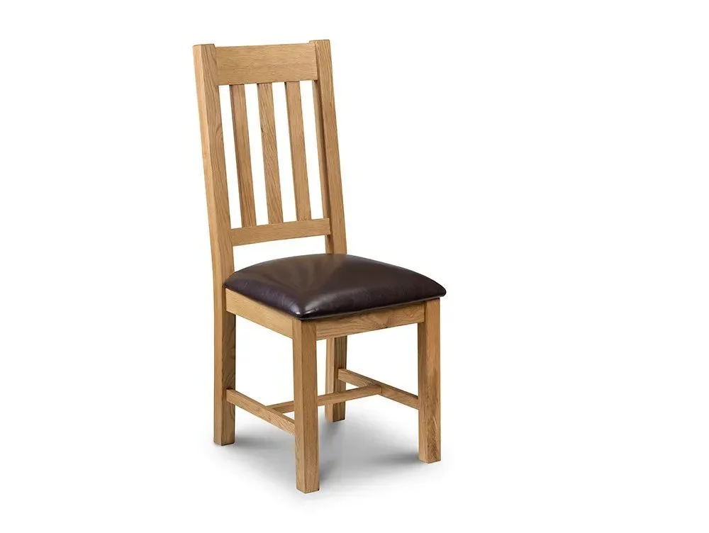 Julian Bowen Julian Bowen Astoria Waxed Oak Dining Chair