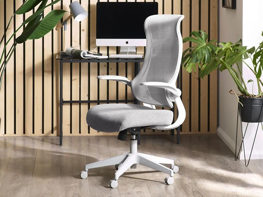 Julian Bowen Julian Bowen Archer Grey Mesh Office Chair