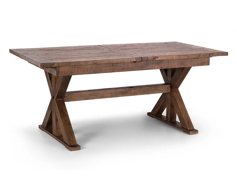 Julian Bowen Julian Bowen Chatsworth 180cm Reclaimed Pine Extending Dining Table