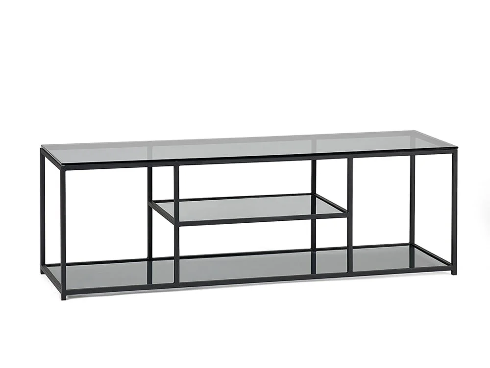 Julian Bowen Julian Bowen Chicago Smoked Glass TV Cabinet