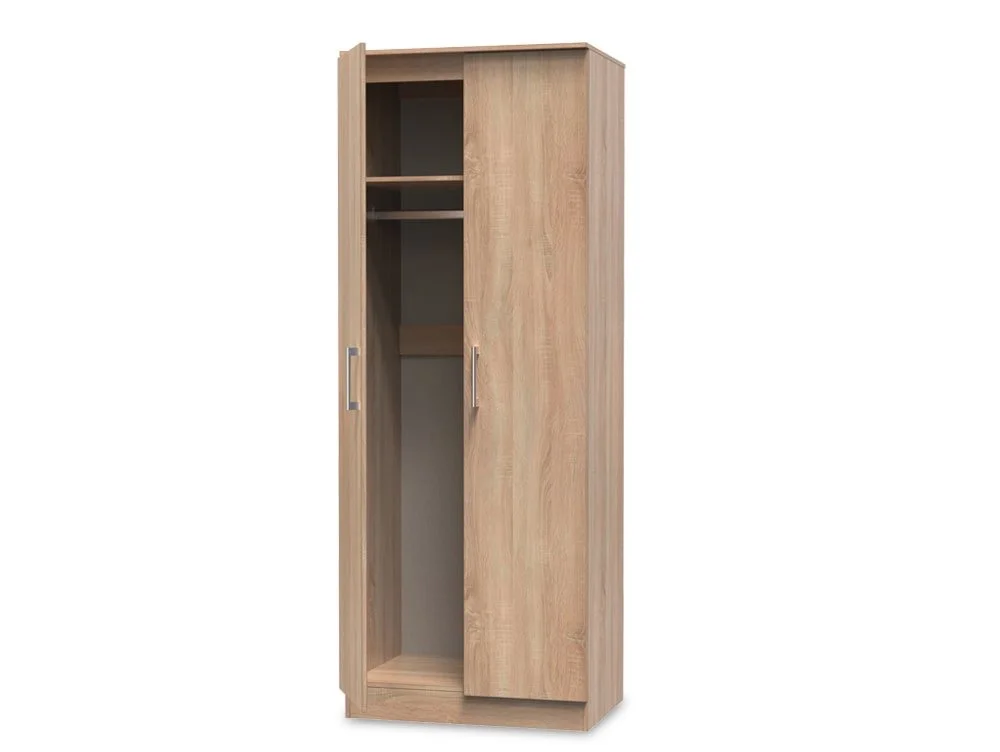 Welcome Welcome Devon 2 Door Tall Double Wardrobe (Assembled)