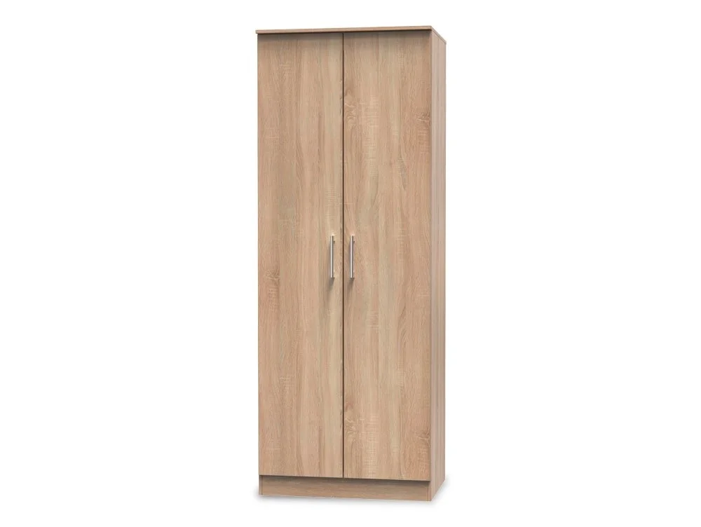 Welcome Welcome Devon 2 Door Tall Double Wardrobe (Assembled)