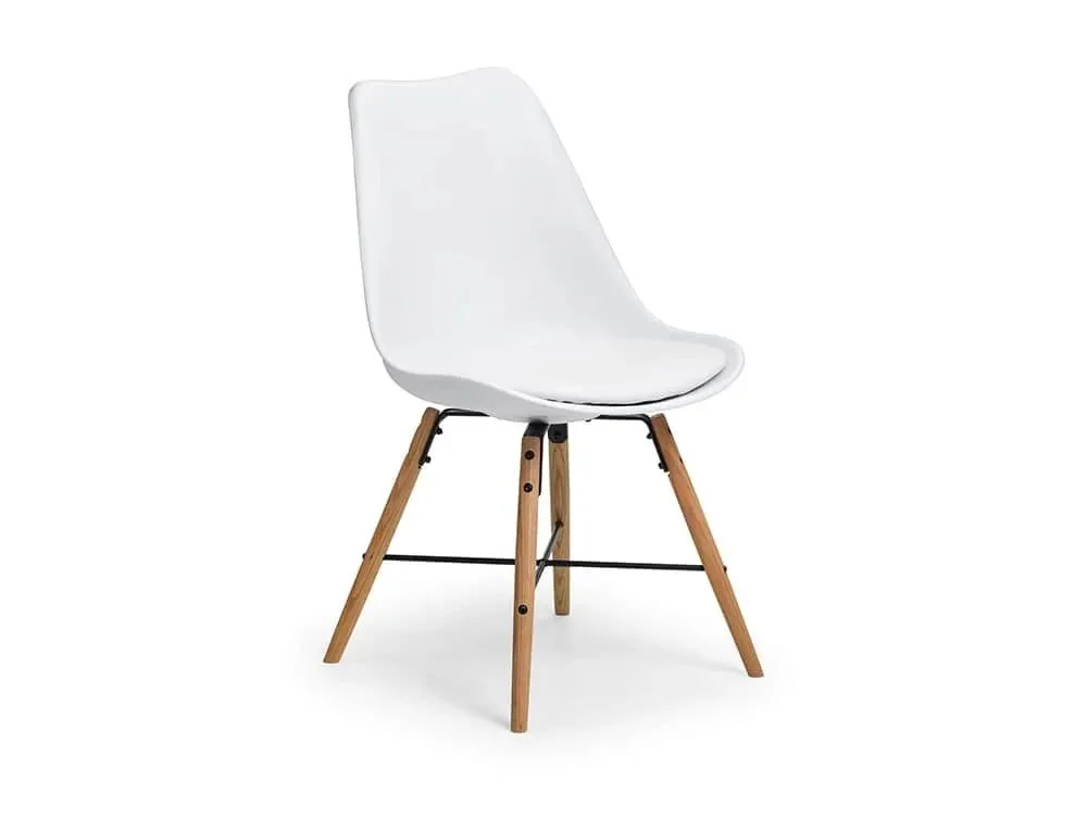 Julian Bowen Julian Bowen Kari White Dining Chair