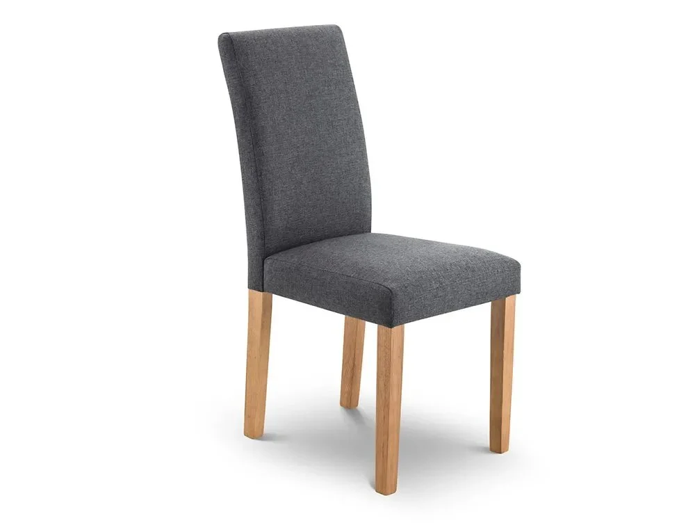 Julian Bowen Julian Bowen Hastings Grey Fabric Dining Chair