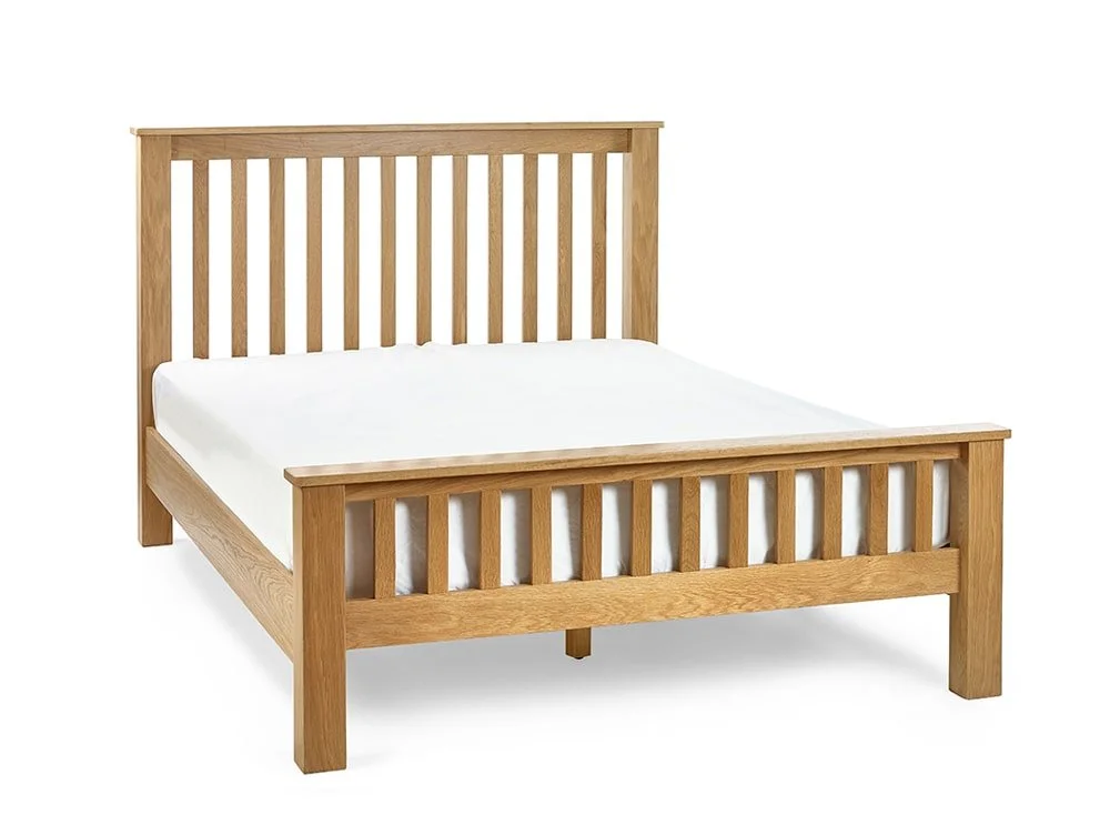 Julian Bowen Julian Bowen Mallory 4ft6 Double Oak Wooden Bed Frame