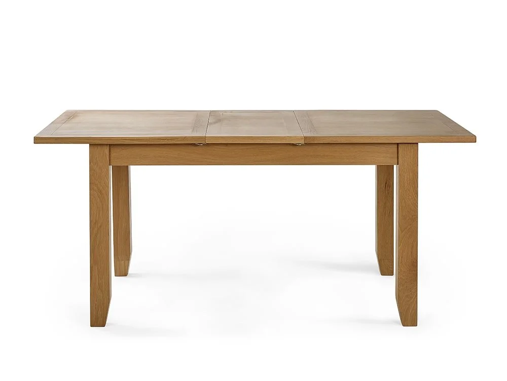 Julian Bowen Julian Bowen Mallory 140cm Oak Extending Dining Table