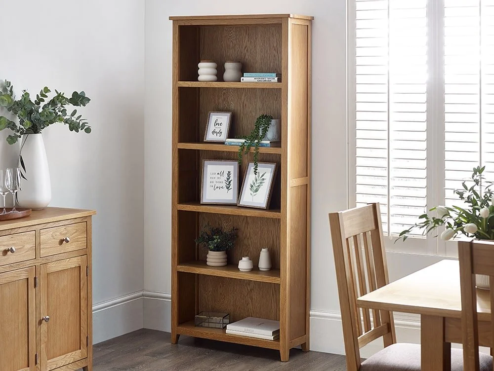 Julian Bowen Julian Bowen Mallory Oak Bookcase