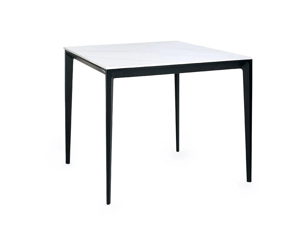 Julian Bowen Julian Bowen Miami 80cm White Marble Dining Table