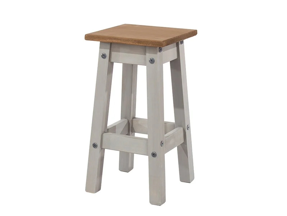 Core Products Core Corona Grey and Pine Breakfast Drop Leaf Table and 2 Stools Set