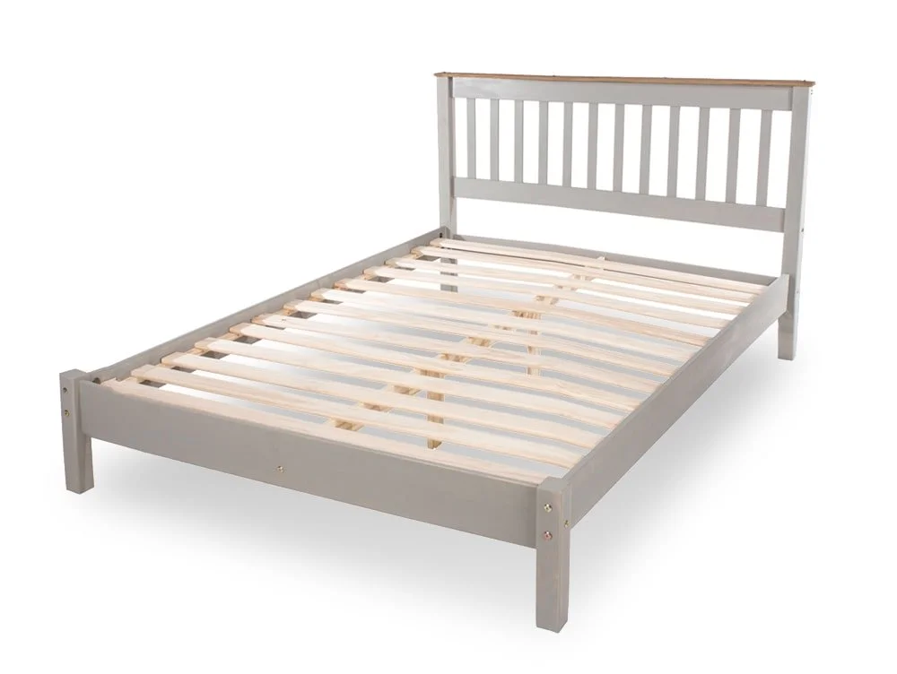 Core Products Core Corona 4ft6 Double Grey Wooden Bed Frame