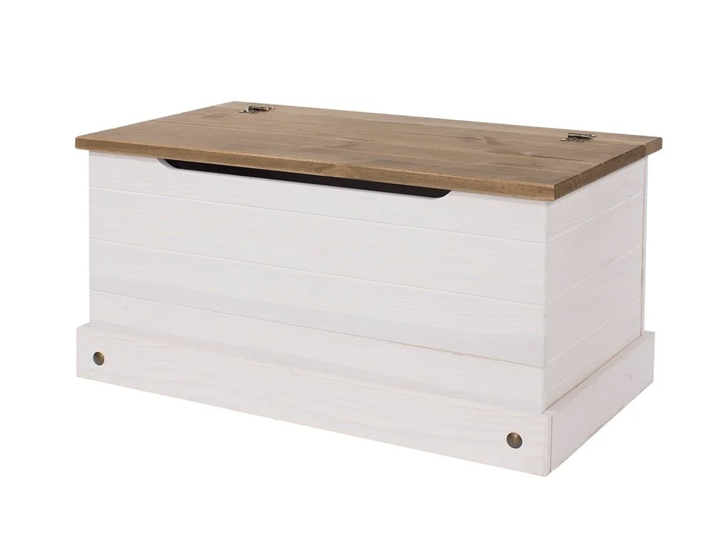 Core Products Core Corona White and Pine Storage Trunk