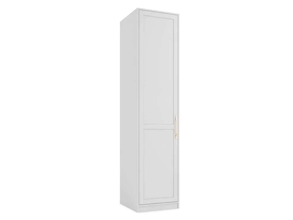 LPD LPD Austen White 1 Door Wardrobe