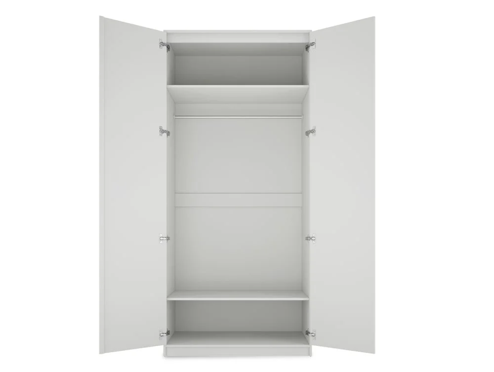 LPD LPD Austen White 2 Door Wardrobe