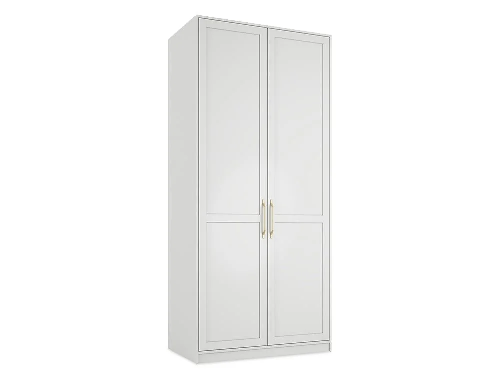 LPD LPD Austen White 2 Door Wardrobe