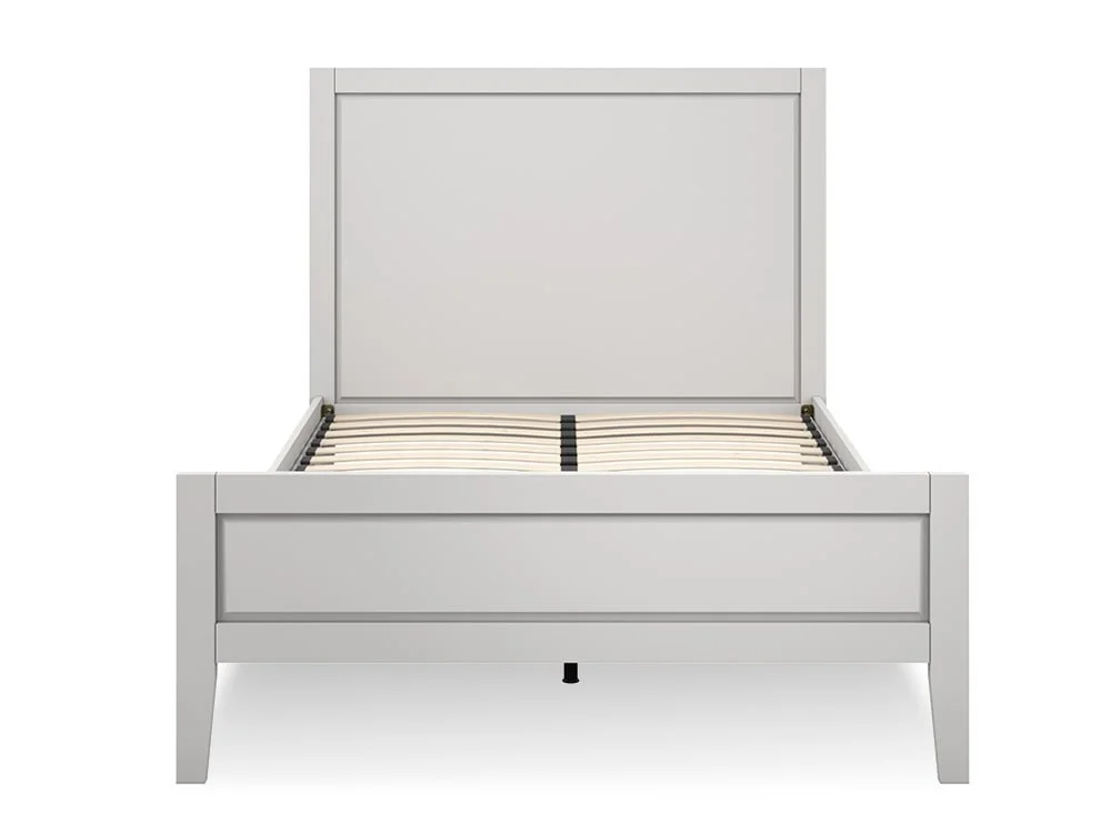 LPD LPD Bay 4ft6 Double Cement Grey Wooden Double Bed Frame