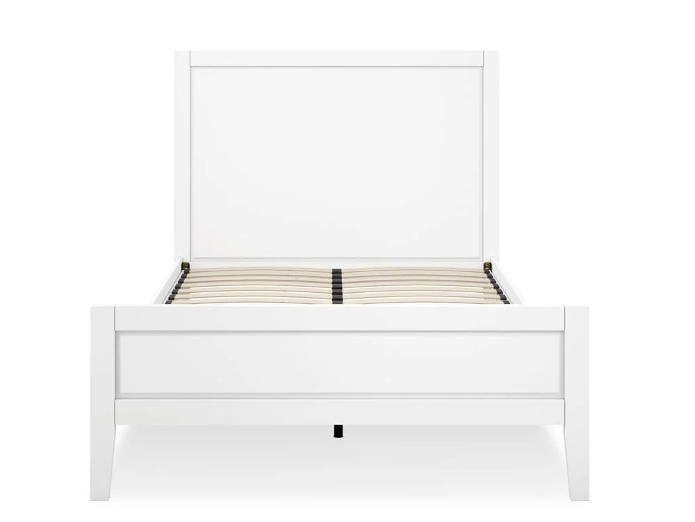 LPD LPD Bay 4ft6 Double White Wooden Double Bed Frame