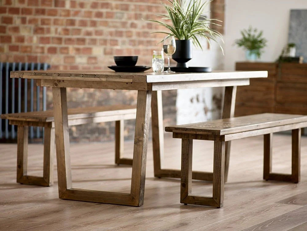 Julian Bowen Julian Bowen Woburn 180cm Reclaimed Pine Dining Table