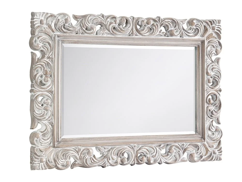 Julian Bowen Julian Bowen Baroque Distress Effect Wall Mirror