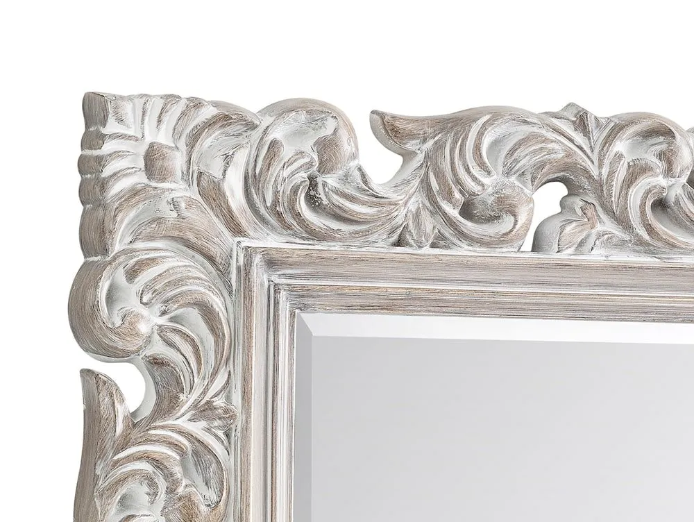 Julian Bowen Julian Bowen Baroque Distress Effect Wall Mirror