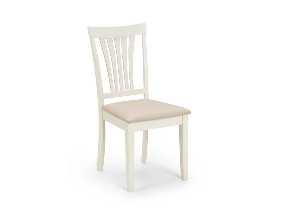 Julian Bowen Julian Bowen Stanmore Ivory Wooden Dining Chair