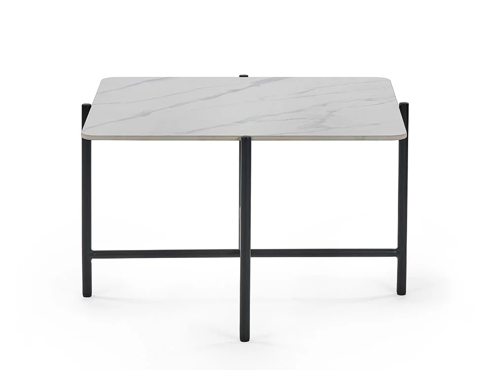 Julian Bowen Julian Bowen Siena White Marble Coffee Table