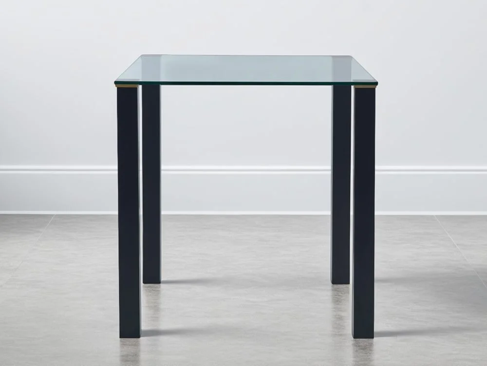 Julian Bowen Julian Bowen Piero 80cm Glass Dining Table