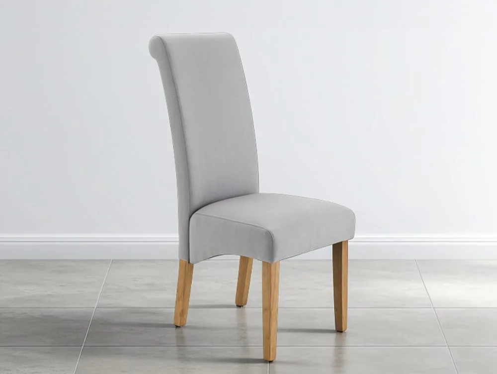 Julian Bowen Julian Bowen Rio Grey Fabric Dining Chair