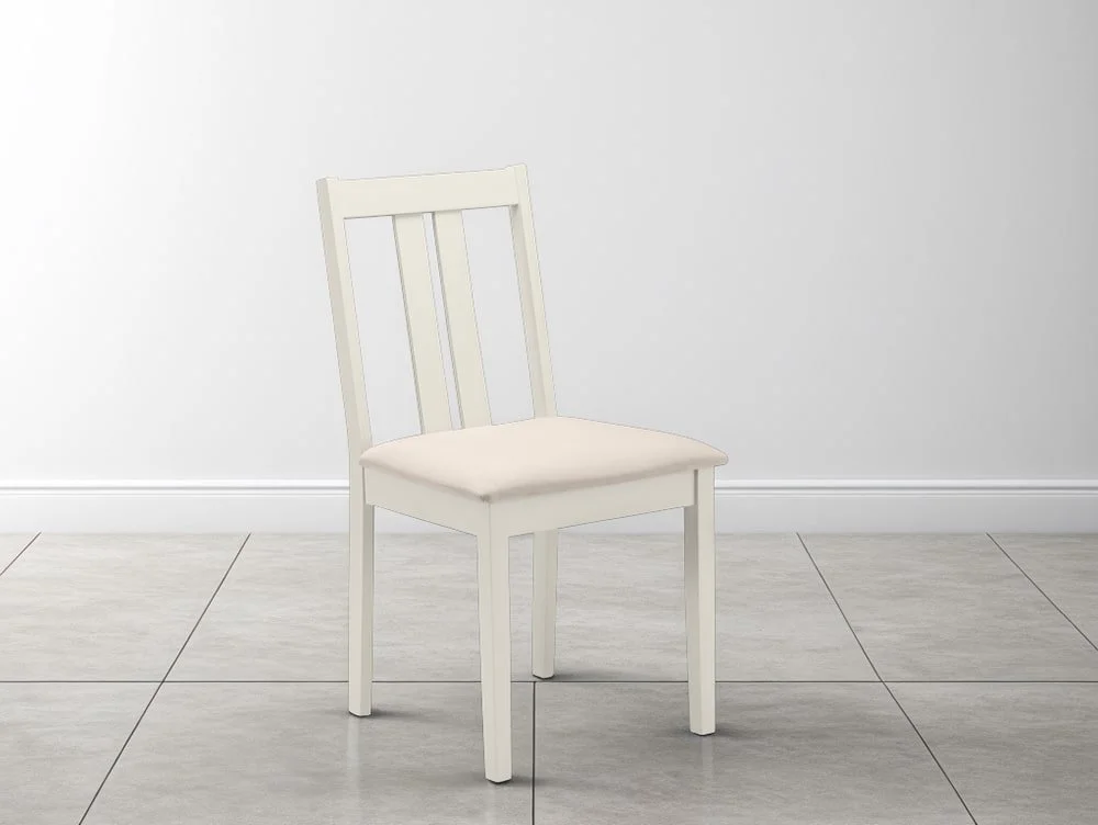 Julian Bowen Julian Bowen Rufford Ivory Wooden Dining Chair