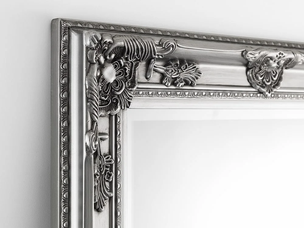 Julian Bowen Julian Bowen Palais Pewter Effect Lean-To Mirror