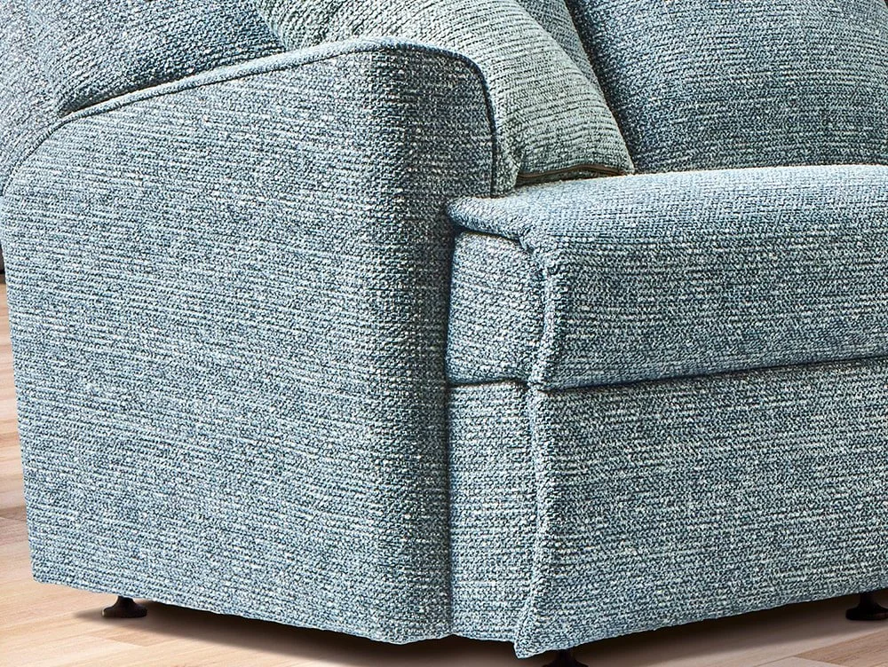 Sherborne Upholstery Sherborne Harrow Fabric Small 3 Seater Sofa