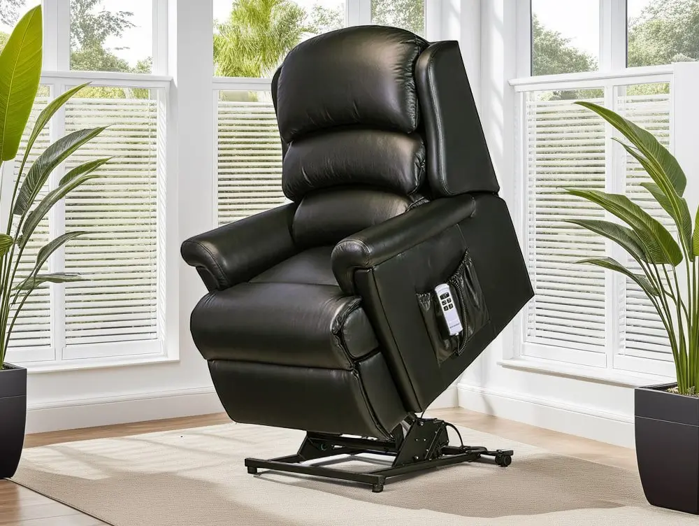 Sherborne Upholstery Sherborne Albany Leather Riser Recliner Chair