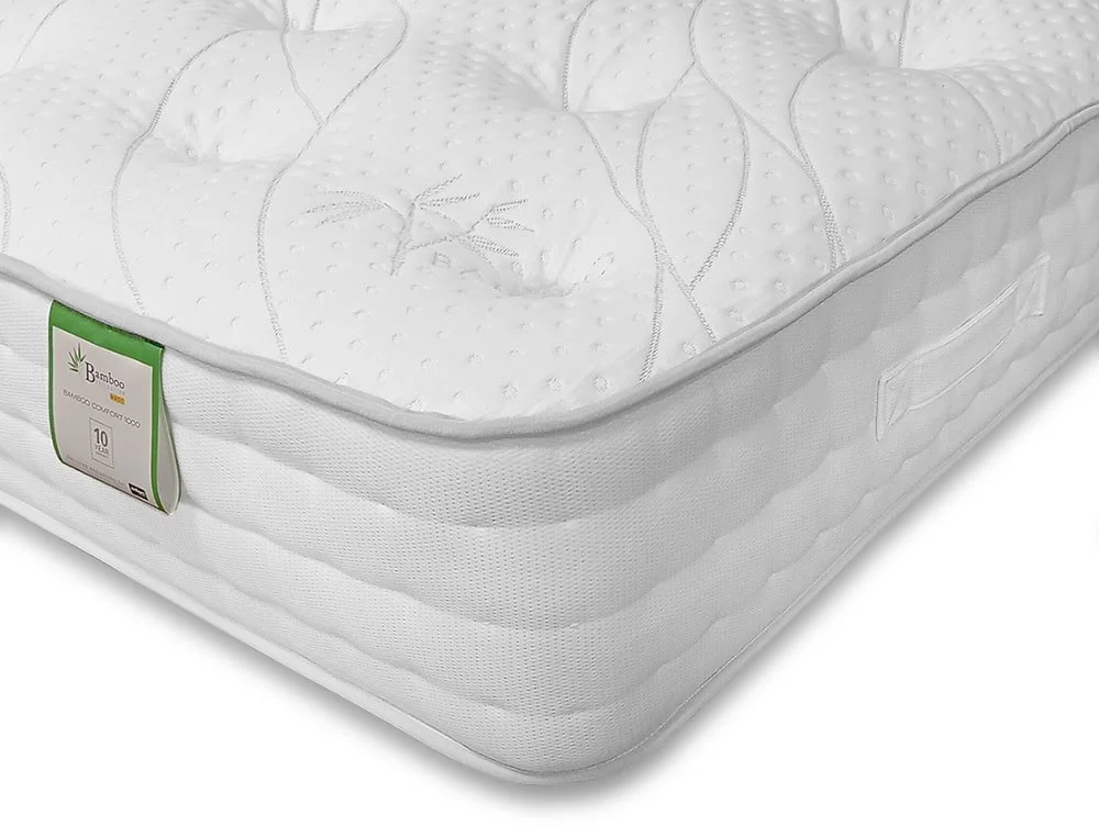 ASC ASC Bamboo Memory Comfort Pocket 1000 4ft6 Double Mattress