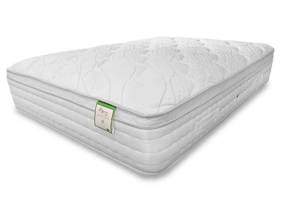 ASC ASC Bamboo Luxury Pocket 3000 Pillowtop 3ft6 Large Single Mattress