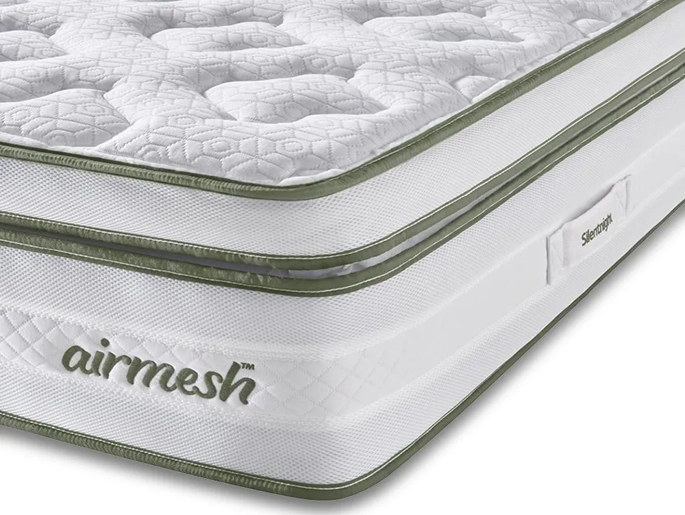 Silentnight Silentnight Airmesh Mirapocket 3000 Pillowtop 3ft Single Mattress