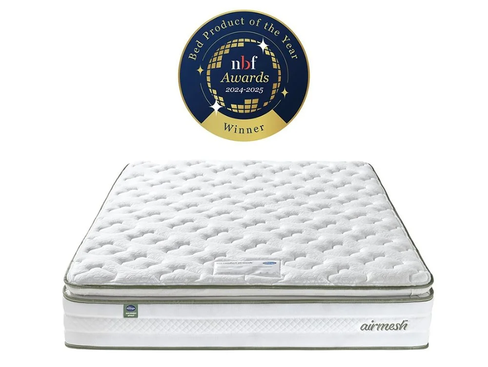 Silentnight Silentnight Airmesh Mirapocket 2000 Pillowtop 3ft Single Mattress