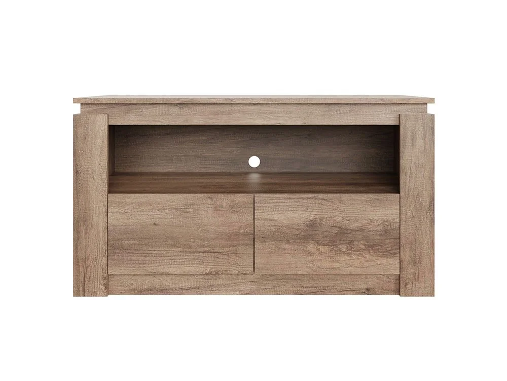 GFW GFW Canyon Oak 2 Drawer TV Cabinet