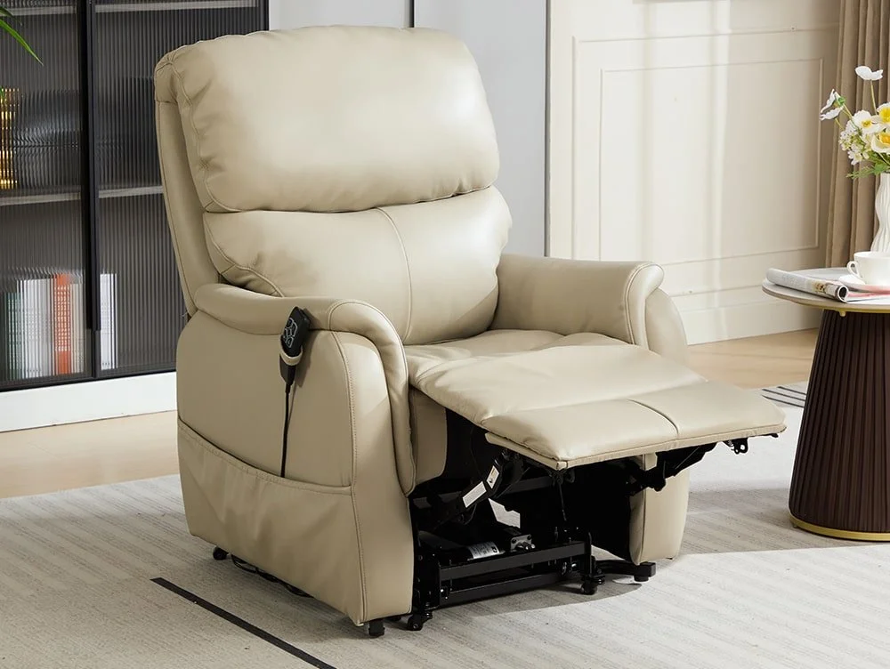 ASC ASC Newton Dual Motor Leather Riser Recliner Chair