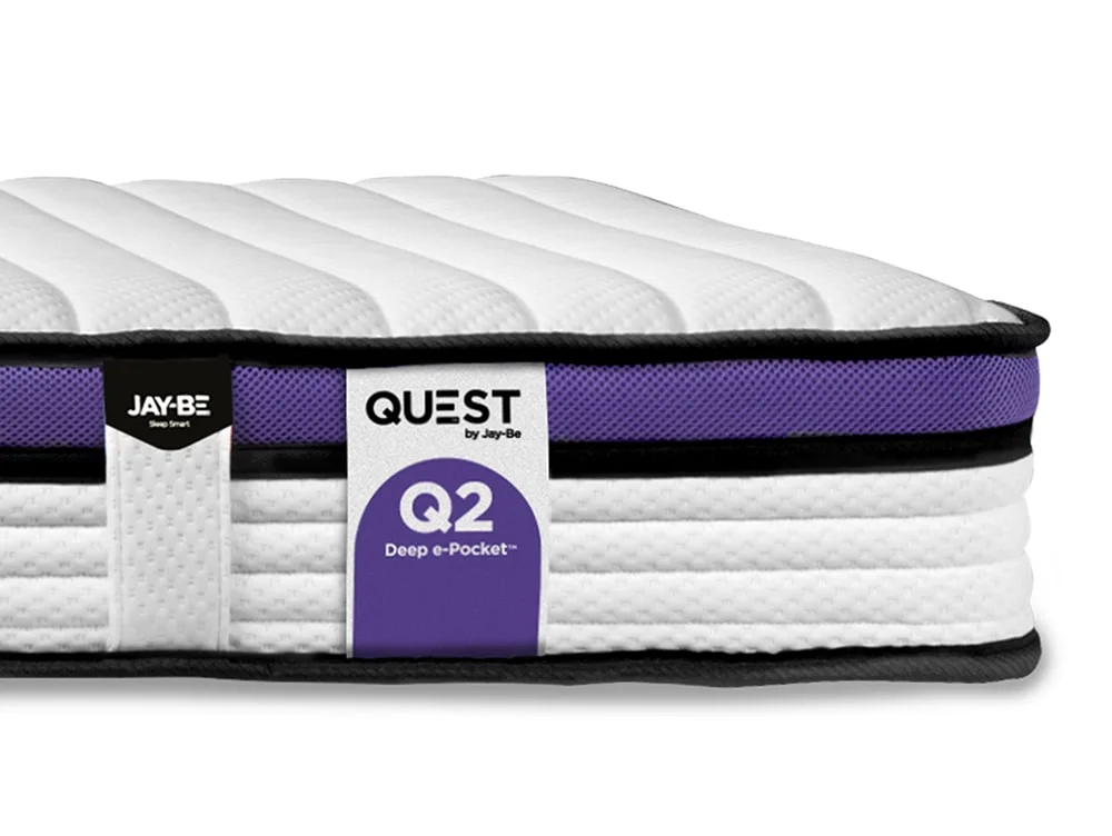 Jay-Be Jay-Be QUEST Q2 e-Pocket Eco-Friendly Children's 3ft Single Mattress in a Box