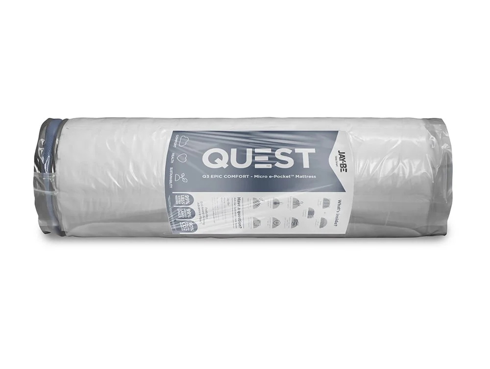 Jay-Be Jay-Be QUEST Q3 Hybrid e-Pocket Eco-Friendly Children's 3ft Single Mattress in a Box