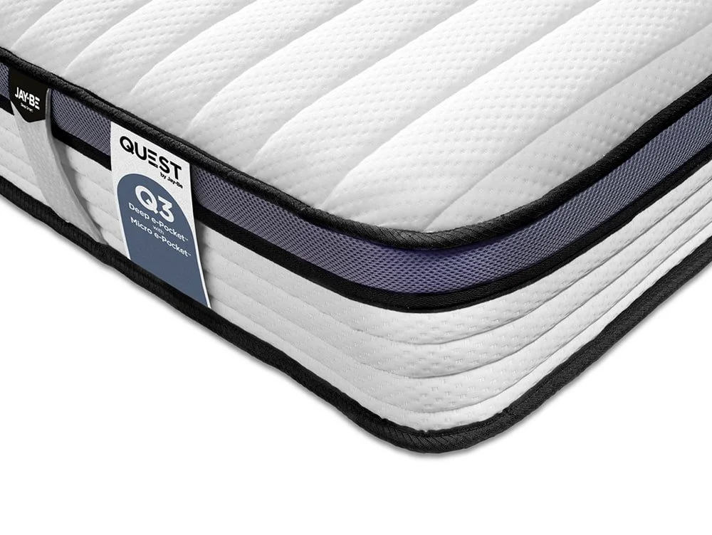 Jay-Be Jay-Be QUEST Q3 Hybrid e-Pocket Eco-Friendly Children's 3ft Single Mattress in a Box